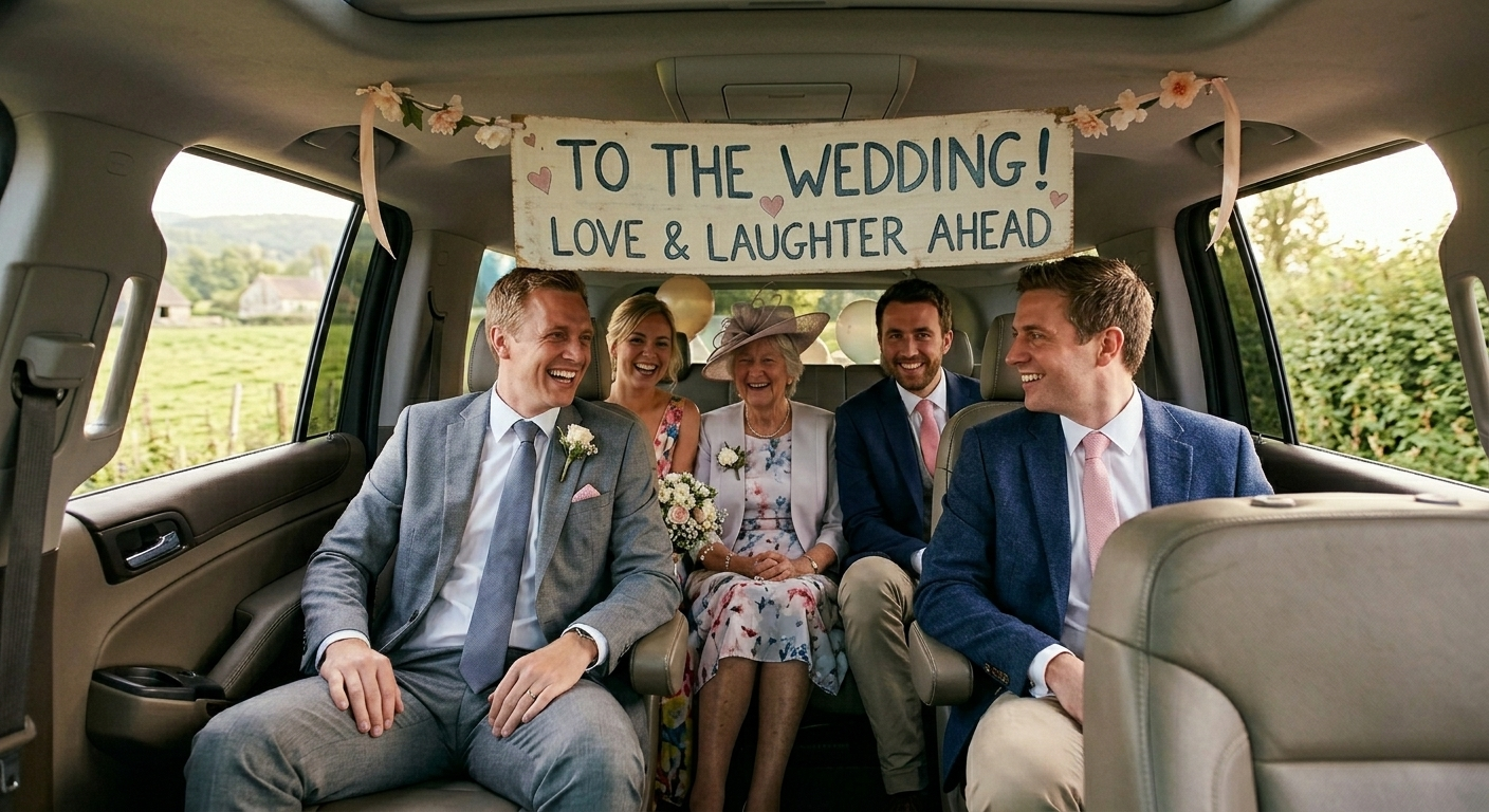 5-Star Executive Chauffeuring wedding day transport